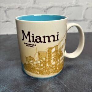 Starbucks Miami Global Icon Collector Series 16oz Mug